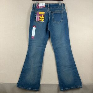 SO NWT Vintage Wide Waist Hipster Flare Jeans Size 7 Short JR Girls  Wide Leg